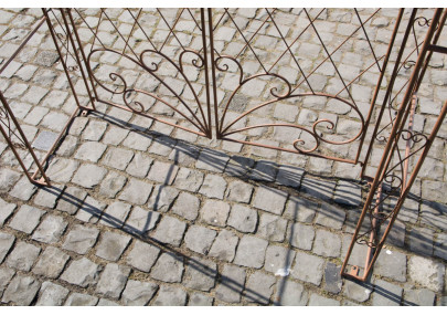 Arco de Jardín con Puerta Melissa Marrón antiguo