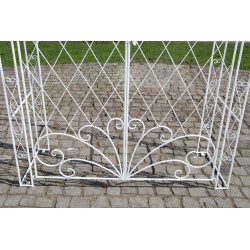 Arche de roses avec portail Melissa blanc antique