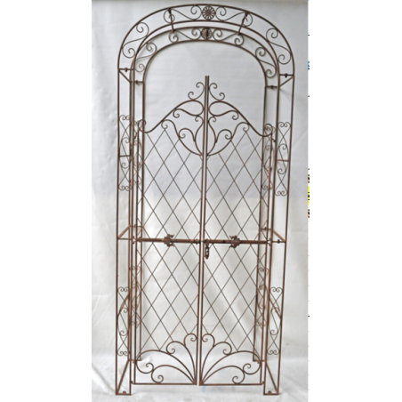 Arche de roses avec portail Melissa White