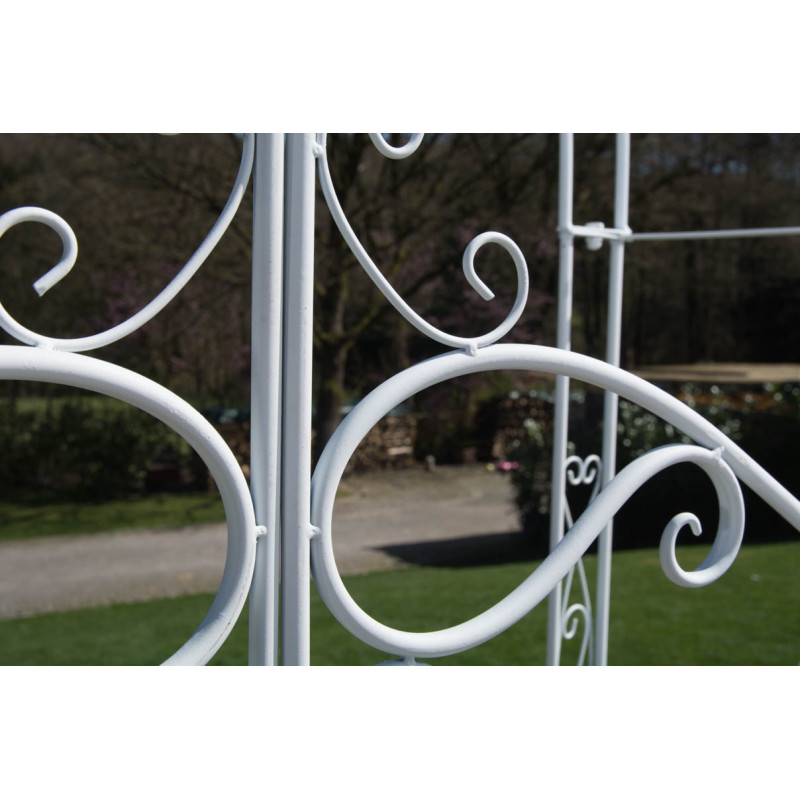 Arche de roses avec portail Melissa White