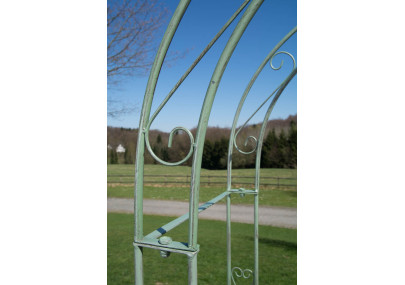 Arco de Jardín con Puerta Melissa Verde antiguo