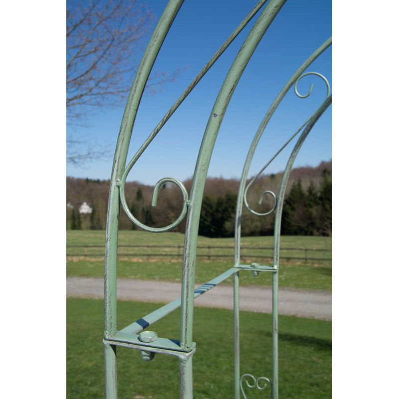 Arco per Piante Rampicanti Melissa verde antico