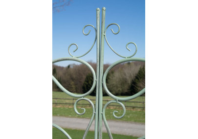 Arche de roses avec portail Melissa vert antique