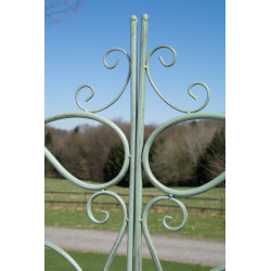 Arche de roses avec portail Melissa vert antique
