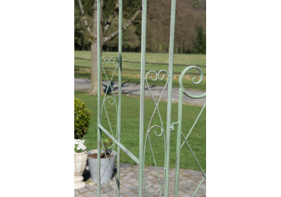 Arco de Jardín con Puerta Melissa Verde antiguo