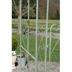 Arche de roses avec portail Melissa vert antique