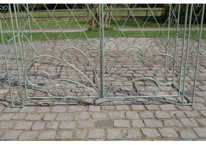 Arche de roses avec portail Melissa vert antique