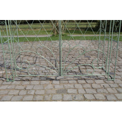 Arche de roses avec portail Melissa vert antique