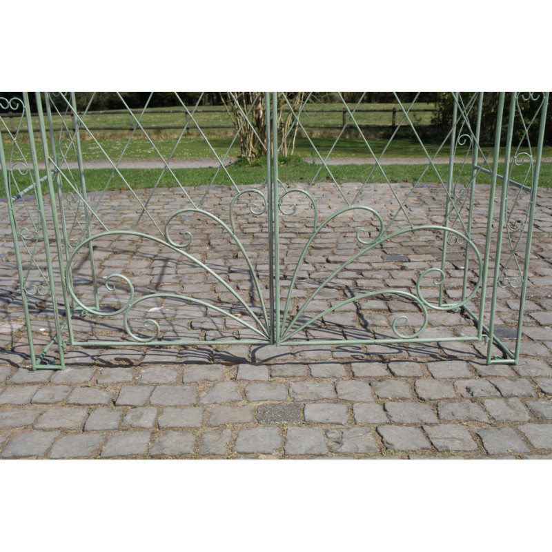 Arco per Piante Rampicanti Melissa verde antico