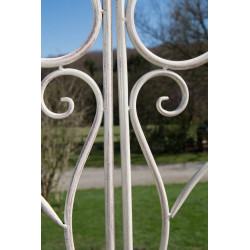 Arco de Jardín con Puerta Melissa Crema antiguo