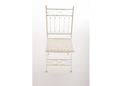 Chaise pliante ASINA, cr?me antique