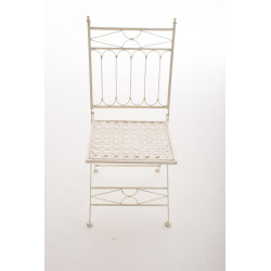 Chaise pliante ASINA, crème antique
