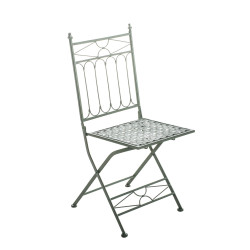Chaise pliante ASINA, vert antique