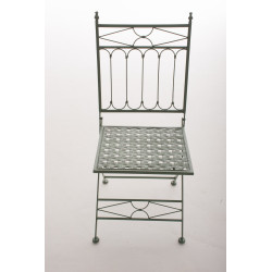 Chaise pliante ASINA, vert antique