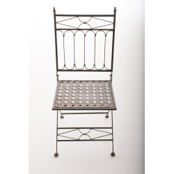 Chaise pliante ASINA, bronze