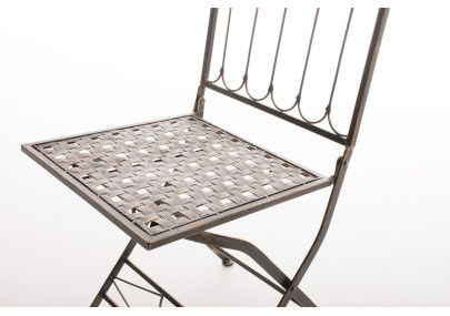 Chaise pliante ASINA, bronze