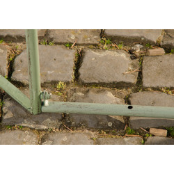 Tabouret de bar de course Alonso noir/blanc