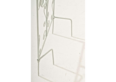 Reja Outdoor De Metal Burgus Decorativa Blanco antiguo