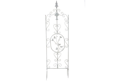 Reja Outdoor De Metal Burgus Decorativa Blanco antiguo