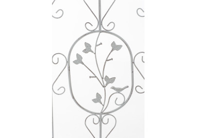 Reja Outdoor De Metal Burgus Decorativa Blanco antiguo