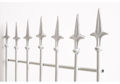 Reja De Metal Elisa Para Trepadoras Blanco