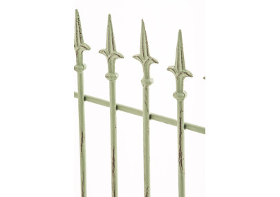 Reja De Metal Elisa Para Trepadoras Verde antiguo