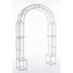 Arc de rose Alessia blanc