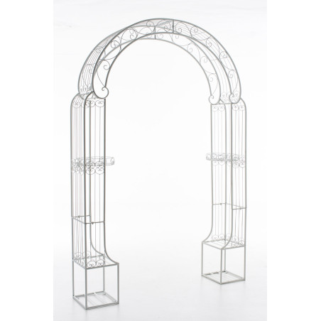 Arc de rose Alessia blanc