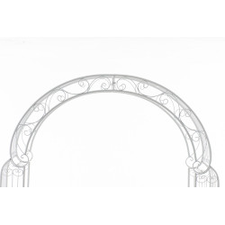 Arc de rose Alessia blanc