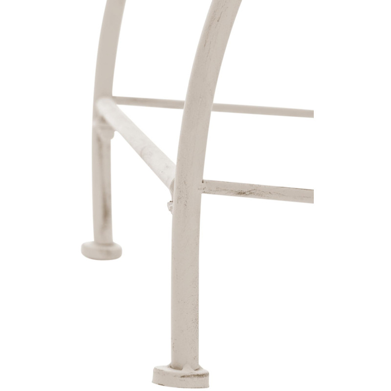 Fauteuil Sheela, crème antique