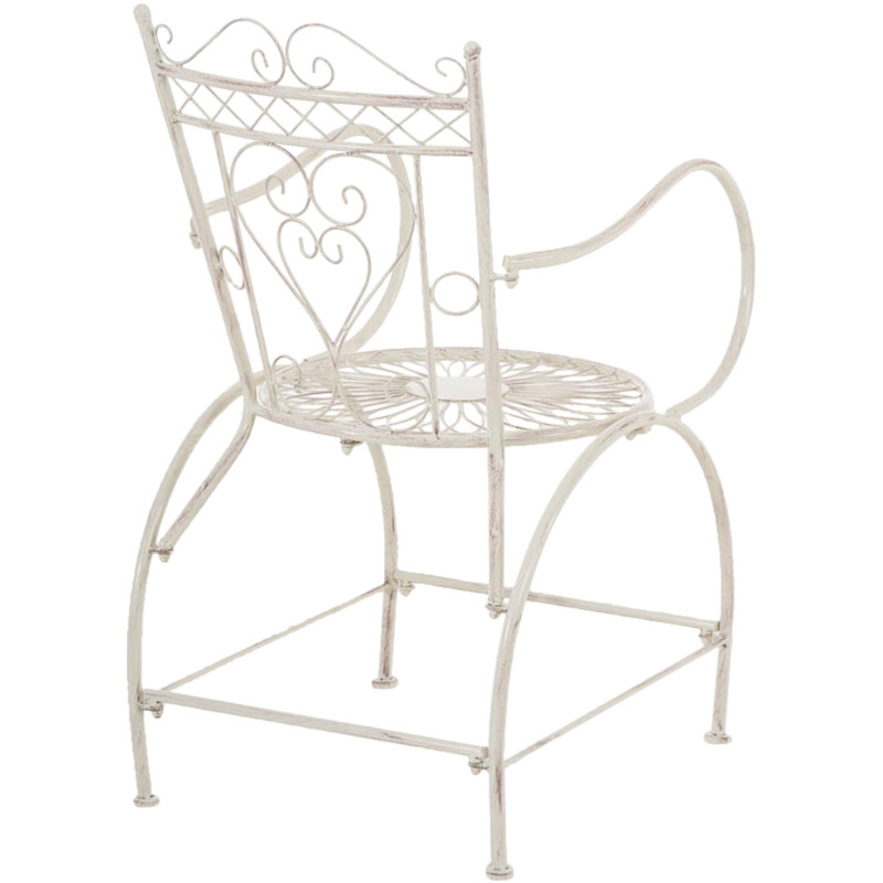 Fauteuil Sheela, crème antique