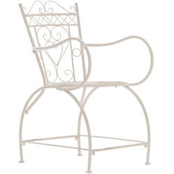 Silla de Exterior Sheela Crema antiguo