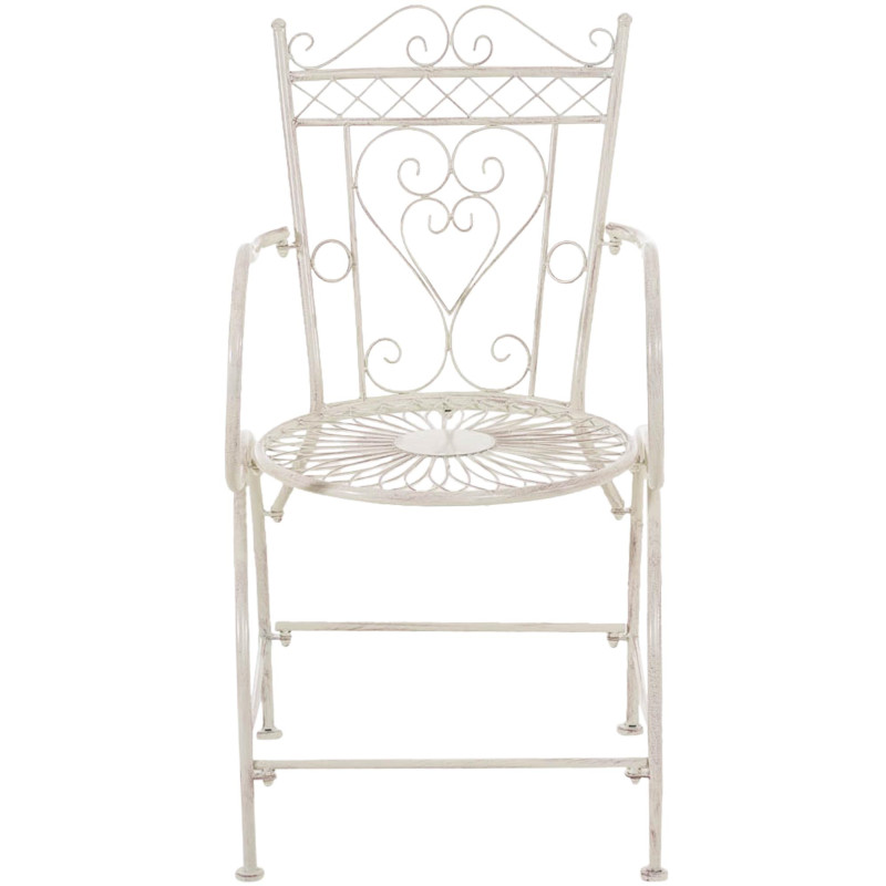 Fauteuil Sheela, crème antique
