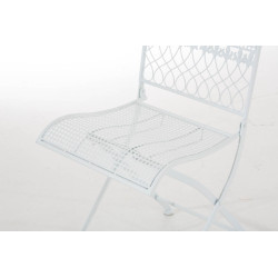 Chaise Kiran blanche