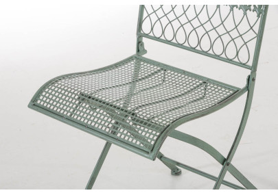 Chaise Kiran, vert antique