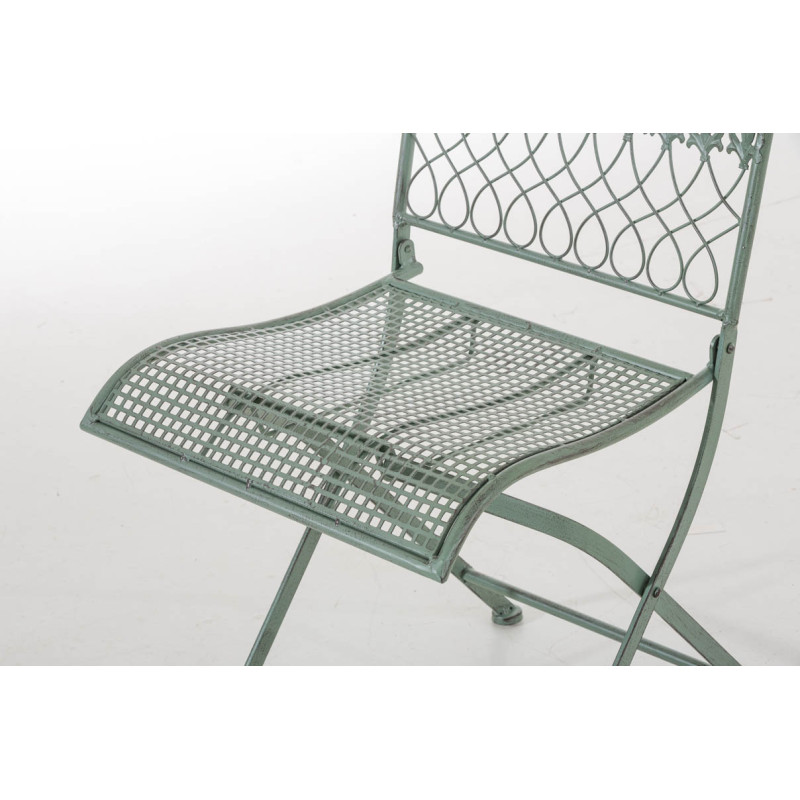 Chaise Kiran, vert antique