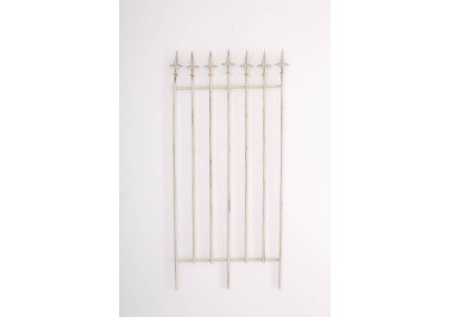 Reja De Metal Elisa Para Trepadoras Crema antiguo