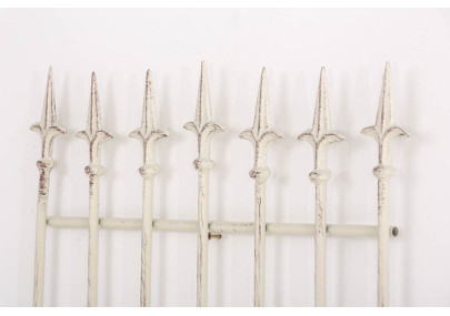 Reja De Metal Elisa Para Trepadoras Crema antiguo