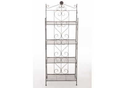 Estantería Plegable Decorativa Lenja Bronce