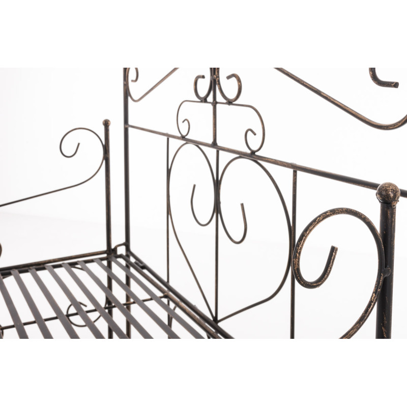 Estantería Plegable Decorativa Lenja Bronce