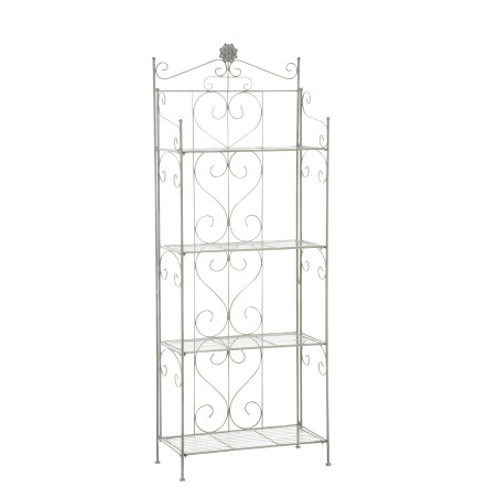 Scaffale in Ferro Lenja Rustico verde antico