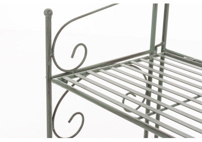 Scaffale in Ferro Lenja Rustico verde antico