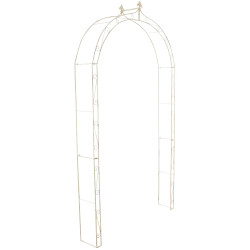 Anna arche de roses crème antique