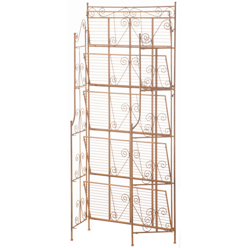 Étagère autoportante Ciara marron antique