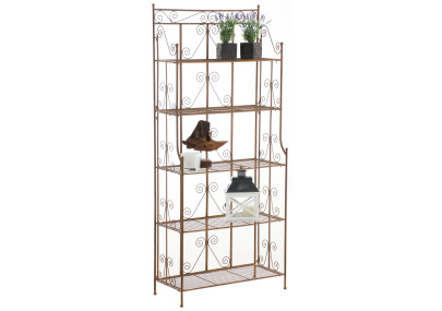 Étagère autoportante Ciara marron antique