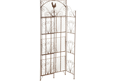 Étagère autoportante Mia marron antique