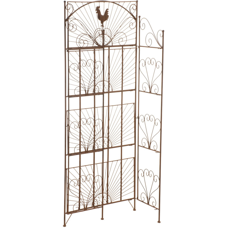 Étagère autoportante Mia marron antique