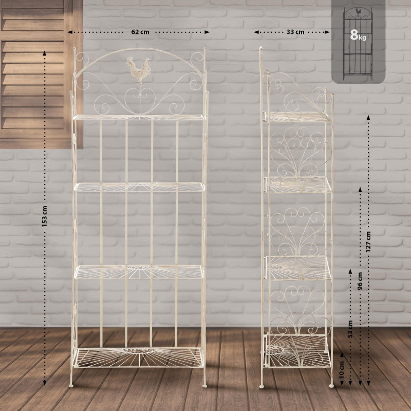 ?tag?re autoportante Mia cr?me antique