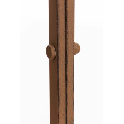 Padiglione da Giardino con Panca ROSIE antico marrone