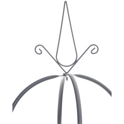 Ensemble de 2 colonnes roses Romantika V2 noires